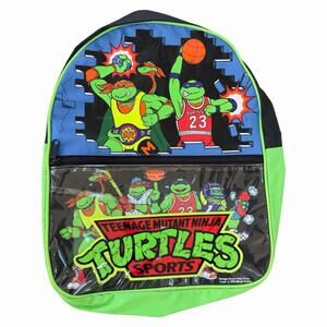 VTG 1993 Mirage TMNT Teenage Mutant Ninja Turtles Sports Backpack New w/o Tags